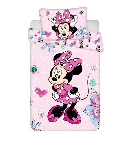 Disney Minnie  Flowers children's duvet cover 100×135cm, 40×60 cm