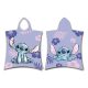 Disney Lilo and Stitch Purple beach towel poncho 50x115 cm