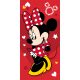 Disney Minnie  Pretty in Red bath towel, beach towel 70x140cm