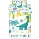 Dinosaur Cute & Wild children's bedding set 100×135cm, 40×60 cm