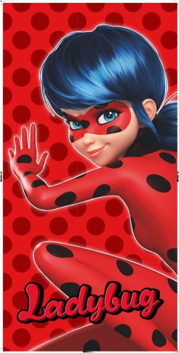 Miraculous Ladybug bath towel, beach towel 70x140cm