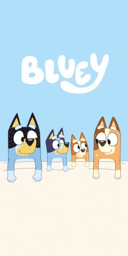 Bluey Sleep bath towel, beach towel 70x140cm