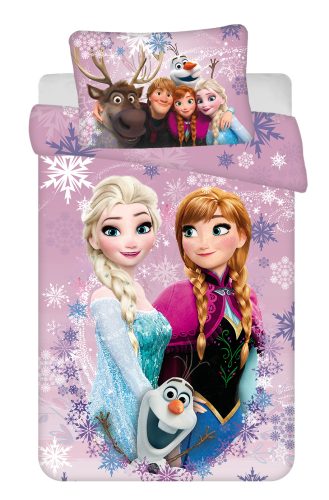 Disney Frozen Purple Magic children's bedding set 100×135 cm, 40×60 cm