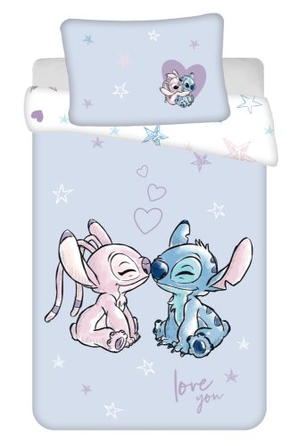 Disney Lilo and Stitch Purple Children's bedding set 100×135 cm, 40×60 cm