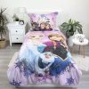 Disney Frozen Pink-purple bedding cover 140×200cm, 70×90 cm