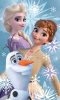 Disney Frozen Olaf and the Sisters hand towel, face towel, towel 30x50cm