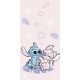 Disney Lilo and Stitch Pink Bath Towel, Beach Towel 70x140cm