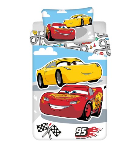 Disney Cars Road  children's bedding cover 100×135cm, 40×60 cm