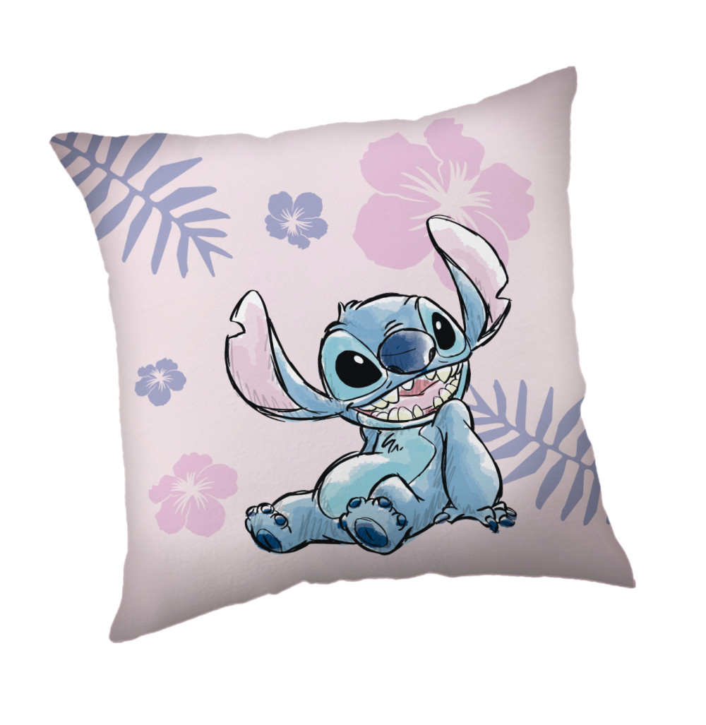 Disney Lilo and Stitch Pink Cushion Decorative Pillow 35x35 cm Javo