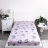 Disney Lilo and Stitch Pink fitted sheet 90x200 cm