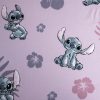 Disney Lilo and Stitch Pink fitted sheet 90x200 cm