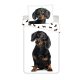 Dog Dachshund bedding cover 140×200cm, 70×90 cm