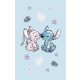 Disney Lilo and Stitch Light blue hand towel, face towel, towel 30x50cm