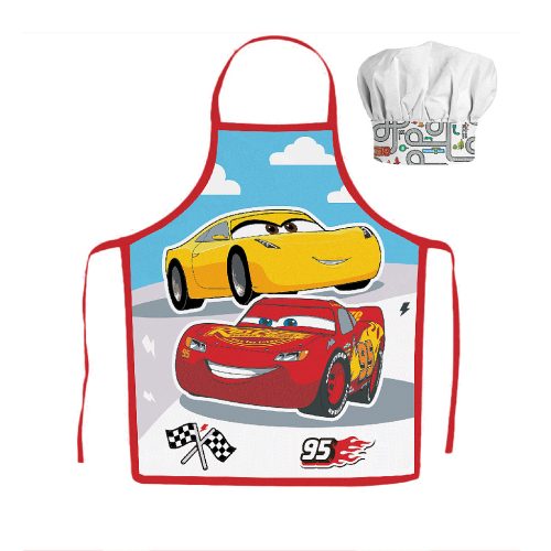 Disney Cars Cruz Ramirez children's apron 2-piece set