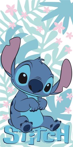 Disney Lilo and Stitch Palm Leaves Towel, Beach Towel 70x140cm