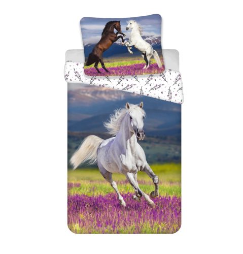 Horses Meadow bedding cover 140×200cm, 70×90 cm