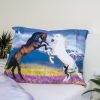 Horses Meadow bedding cover 140×200cm, 70×90 cm