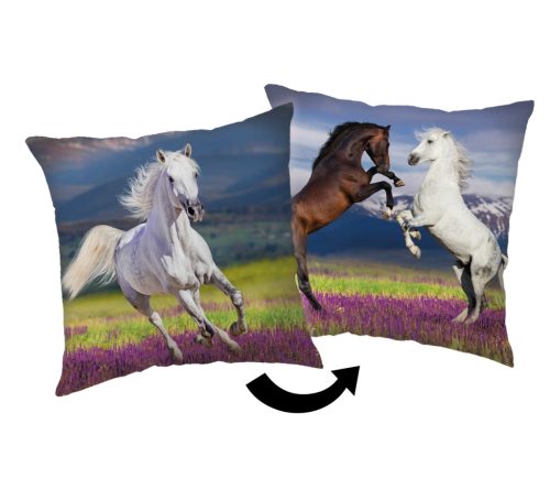 Horses Meadow decorative pillow 40x40 cm