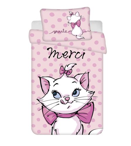 Disney Marie Merci children's bedding cover 100x135 cm, 40x60 cm