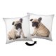 Dog Bulldog decorative pillow 40x40 cm