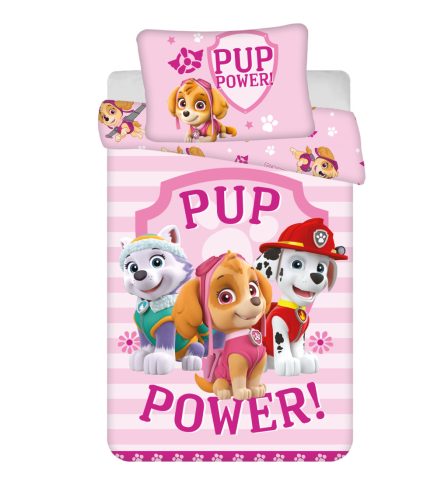 Paw Patrol Pup Power children's bedding set 100×135cm, 40×60 cm