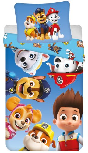 Paw Patrol Puppy Bliss bedding cover 140×200cm, 70×90 cm microfibre