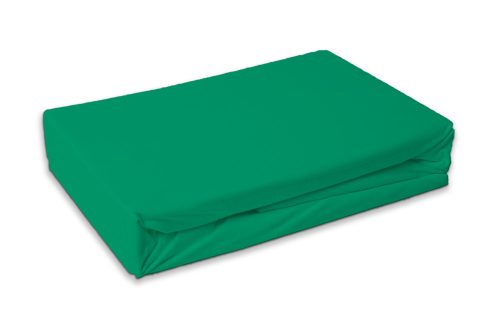 Colour Menthol Green Terry Fitted Sheet 180x200 cm