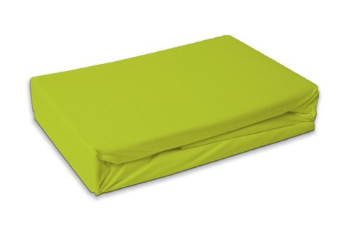 Colour Lime Green terry elastic sheet 180x200 cm