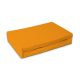 Colour Orange Orange terry fitted sheet 90x200 cm