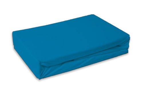 Colour Marine Blue Marine Blue Terry Fitted Sheet 180x200 cm