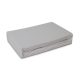 Colour Light Grey Grey Terry Fitted Sheet 60x120 cm