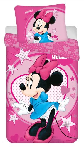 Disney Minnie  Hello bed linen 140x200cm, 70x90 cm microfibre