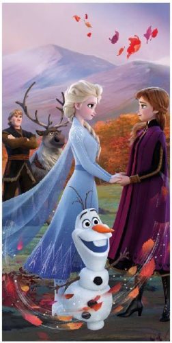 Disney Frozen Wind bath towel, beach towel 70x140cm