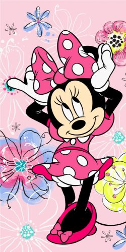 Disney Minnie  Pink Bow bath towel, beach towel 70*140cm