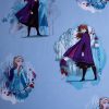 Disney Frozen Blue Leaves fitted sheet 90*200 cm