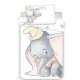 Disney Dumbo Grey  children's bedding set 100×135cm, 40×60 cm