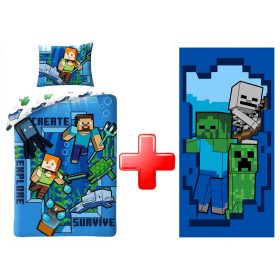 Minecraft Bedlinen Fitted Sheet Set - Javoli Disney Online Store - Jav