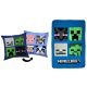 Minecraft pillow and blanket set