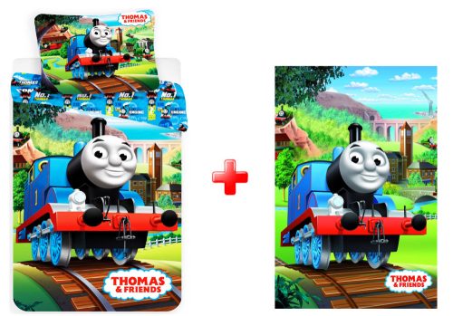 Thomas and Friends City-Stop bedding set and polar blanket