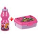 Minecraft Pixel Pink water bottle and sandwich box set