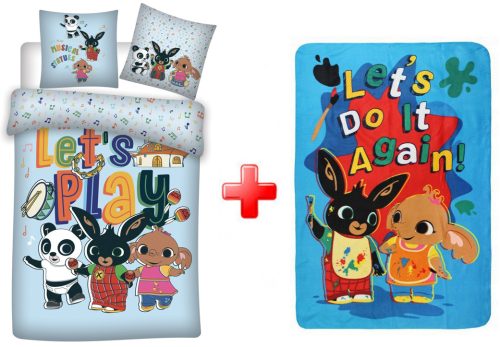 Bing Kids Bedlinen and Fleece Blanket Set Javoli Disney Online