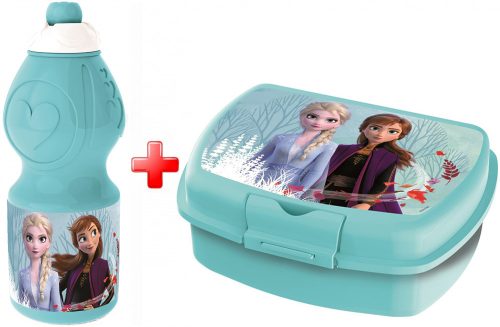 Disney Frozen Icebound  water bottle and sandwich box set