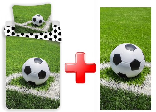 Football Corner bedding and towel set