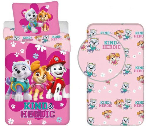 Paw Patrol Heroic bedding set with fitted sheet