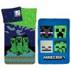 Minecraft Sssleep Tight bedding set and polar blanket