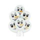 Snowman Wild air-balloon, balloon 6 pieces 12 inch (30 cm)