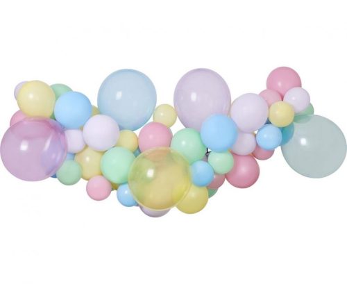 Baby Pastel Colorful balloon, garland balloon set 65 pcs