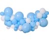 Baby Baby Blue Blue Balloon Garland Set, 65 pcs