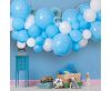 Baby Baby Blue Blue Balloon Garland Set, 65 pcs