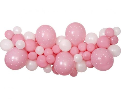 Baby Baby Girl Pink Girl Balloon, Garland Set 65 pcs